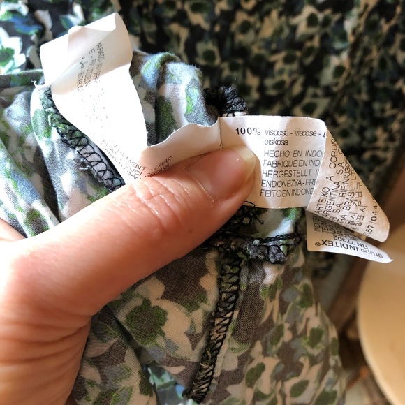 Mini dress, viscose. Very light - Picture 9 of 10